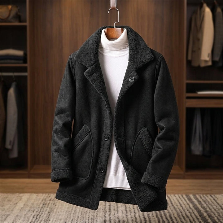Theodore Sherpa Coat - Black