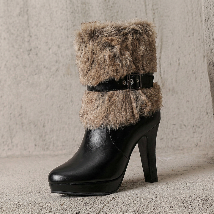 Carmen Faux Fur Boots
