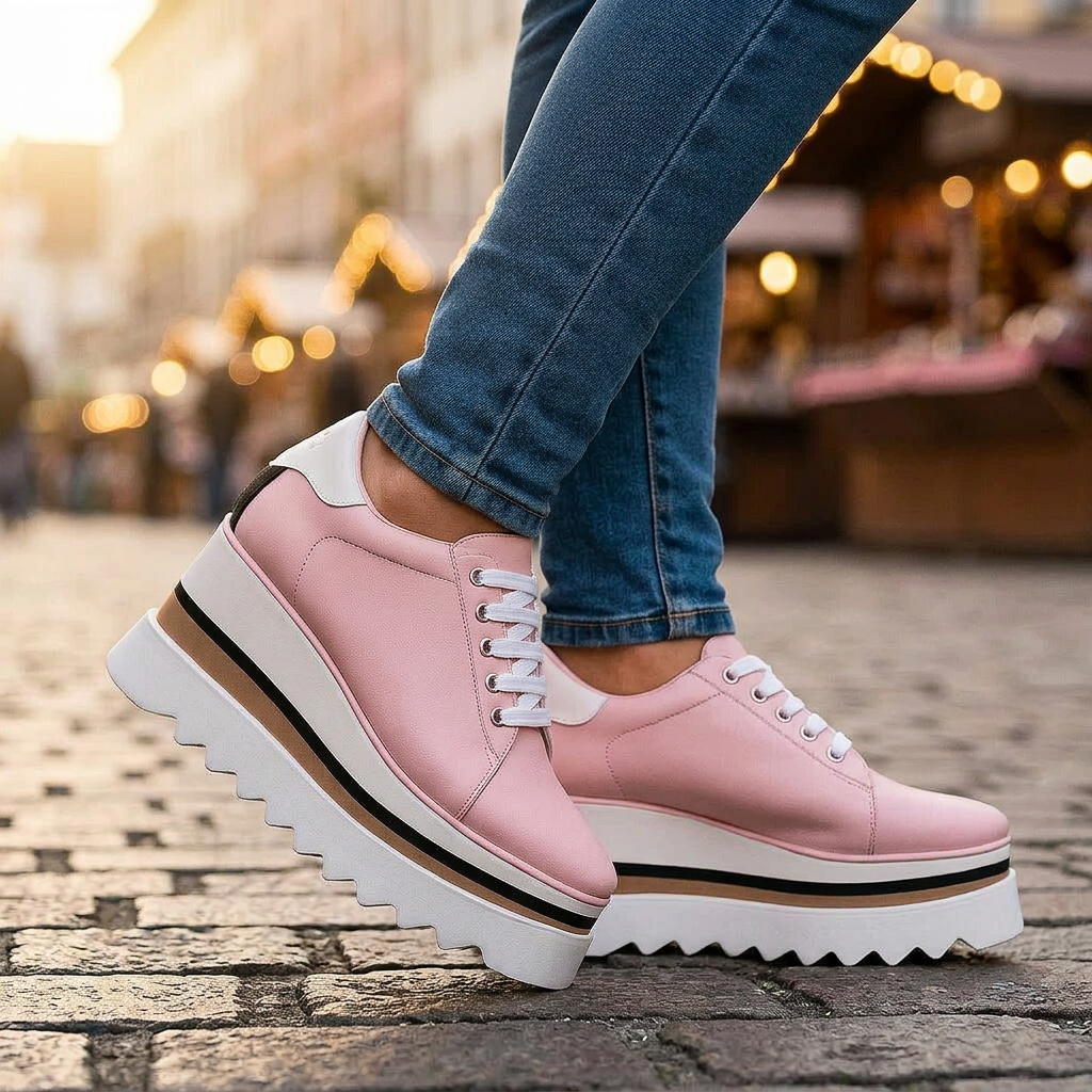 SYLVIE RISE PLATFORMS - Pink