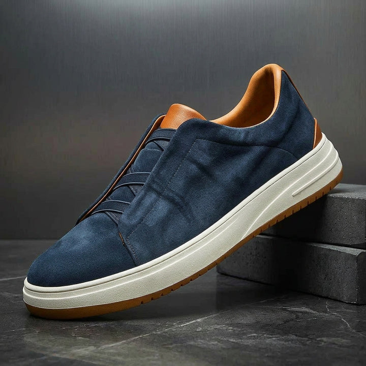 BENNETT SUEDE LOWS - navy blue