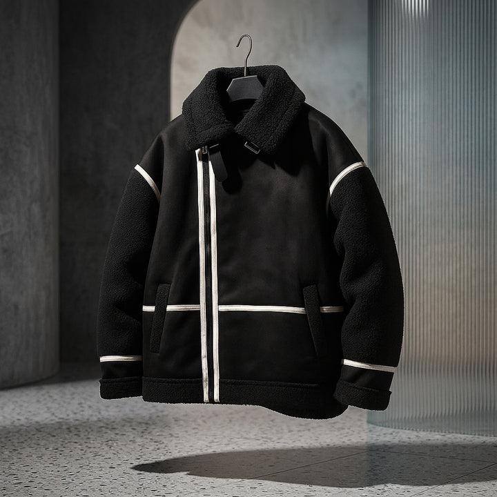 Alder Sherpa Jacket - black