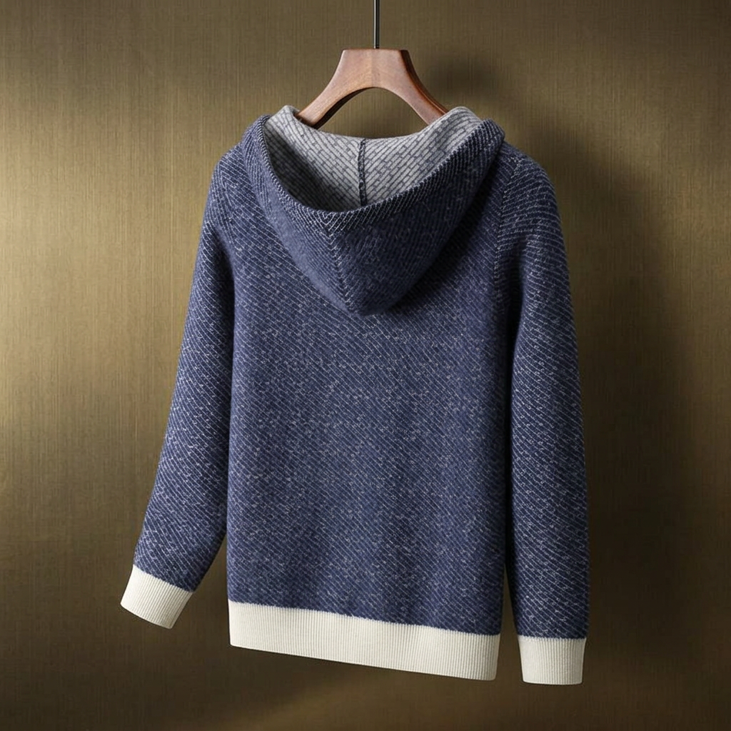 Lawrence Cashmere Zip Sweater