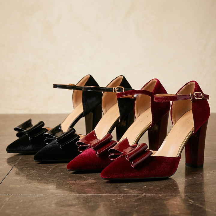 LYLA MAE BOW HEELS