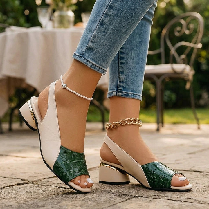 SOLANA SLIP ONS - Green