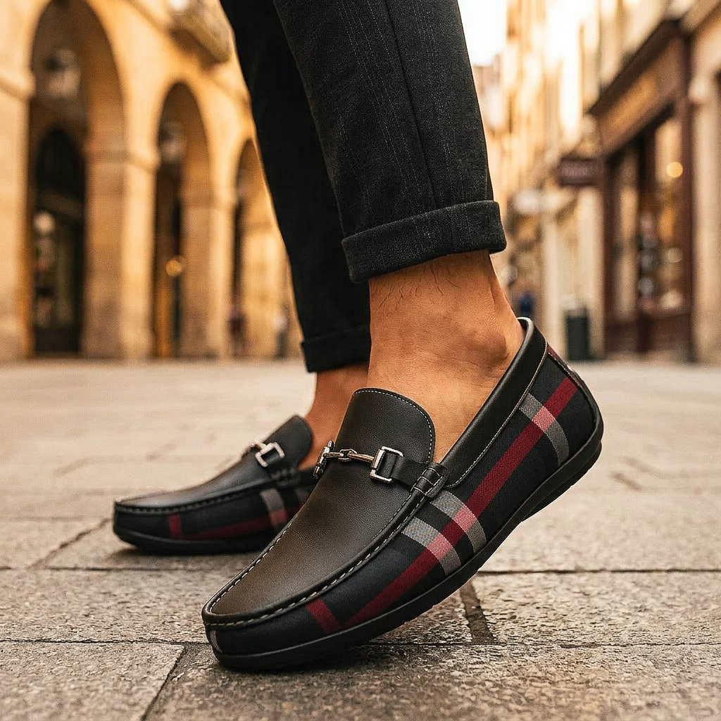 LUCIANO PLAID LOAFER