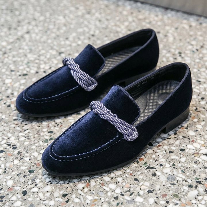Monte Carlo Velvet Loafers