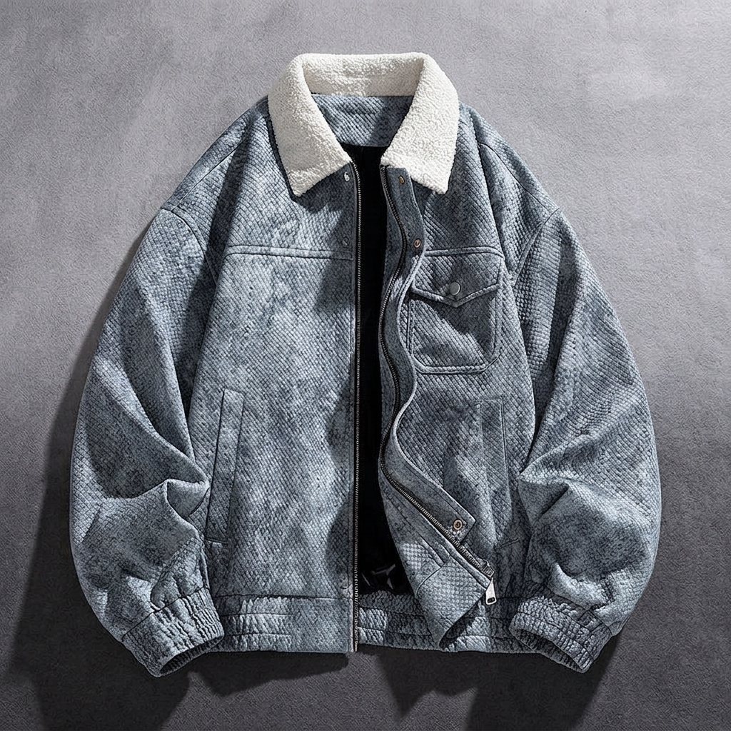 Harland Bomber Jacket - Blue