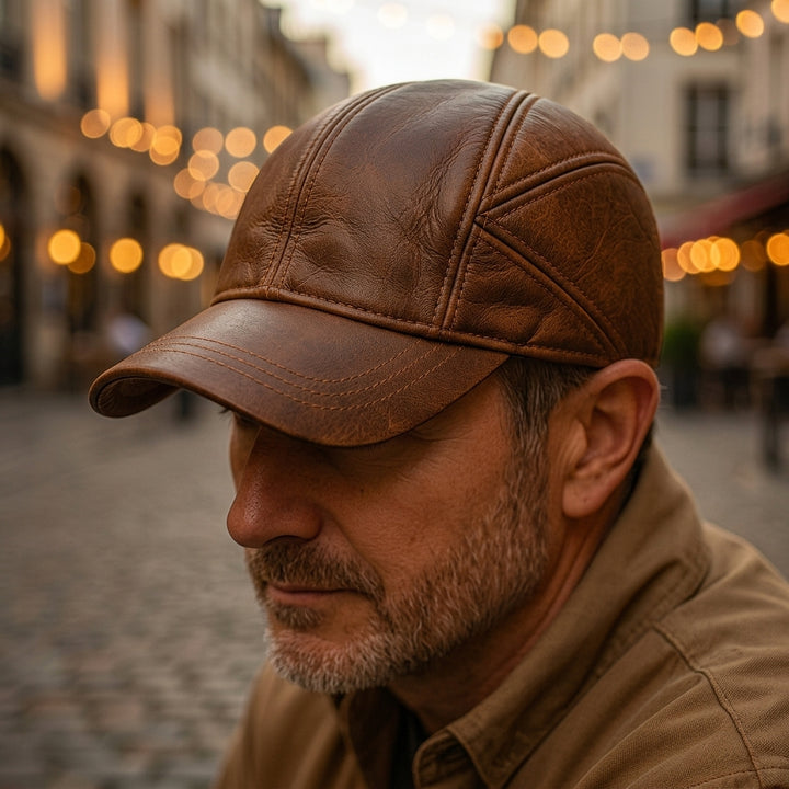 Portofino Leather Hat