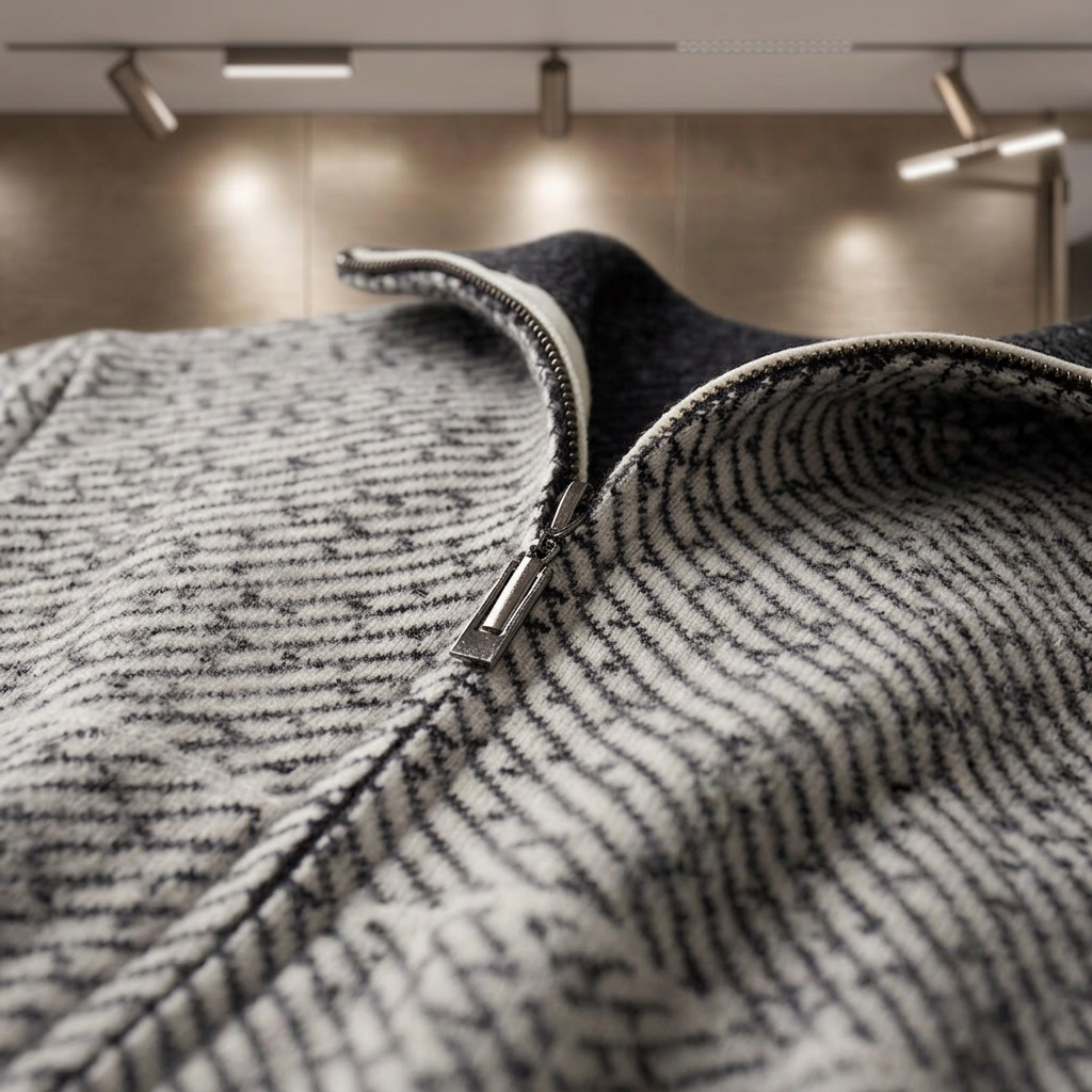 Lawrence Cashmere Zip Sweater