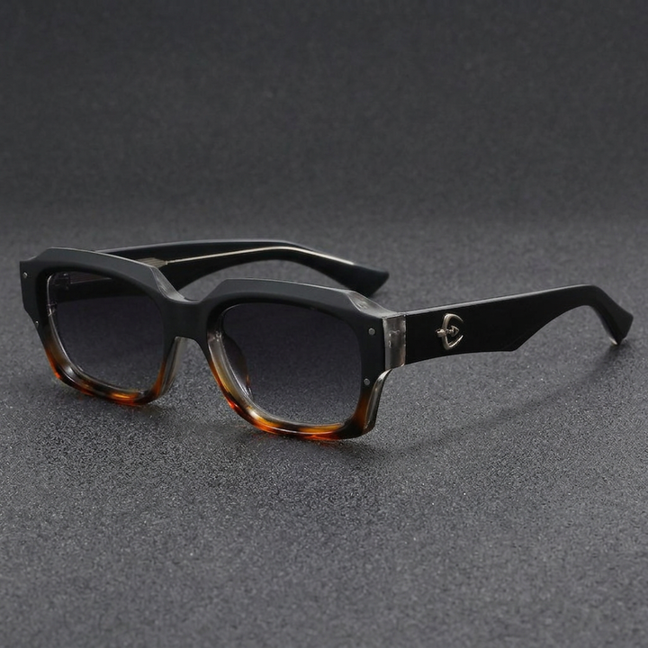 Rivington Vintage Sunglasses - obsidian flame