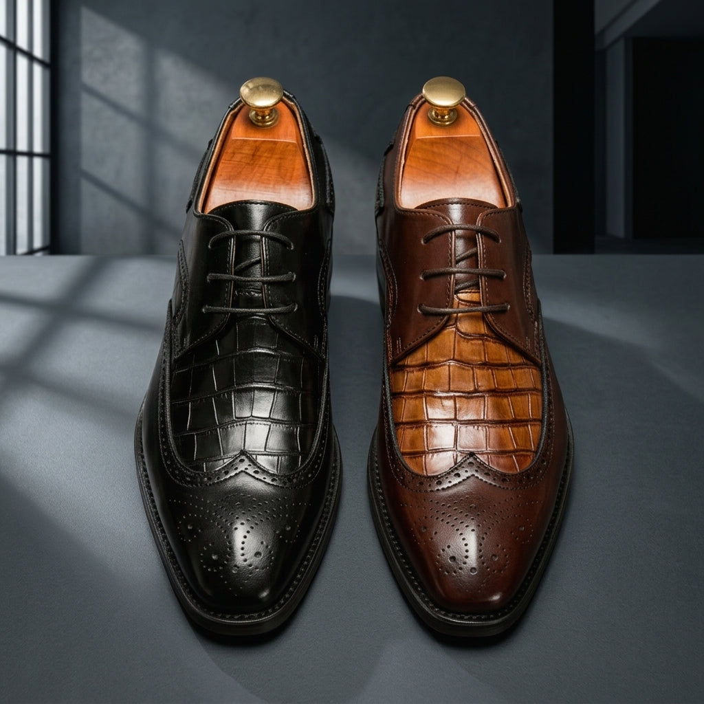 VERCELLI CROC OXFORDS
