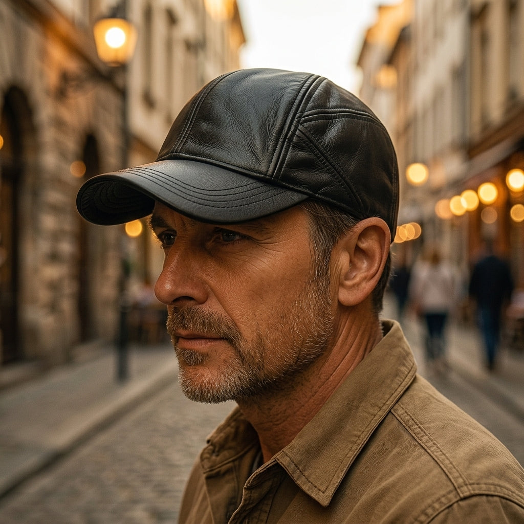 Portofino Leather Hat