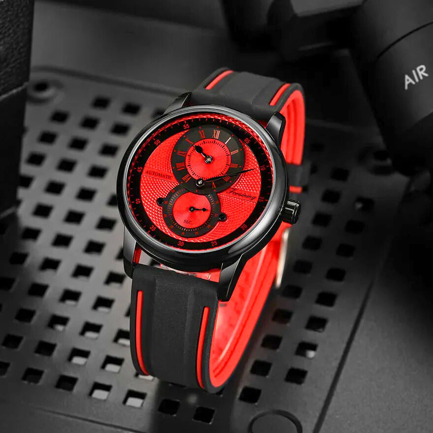 RAVELLO GT WATCH - crimson red