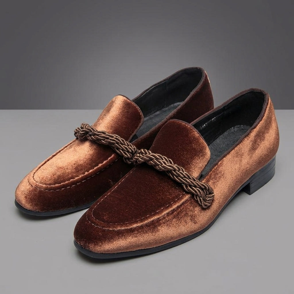 Monte Carlo Velvet Loafers