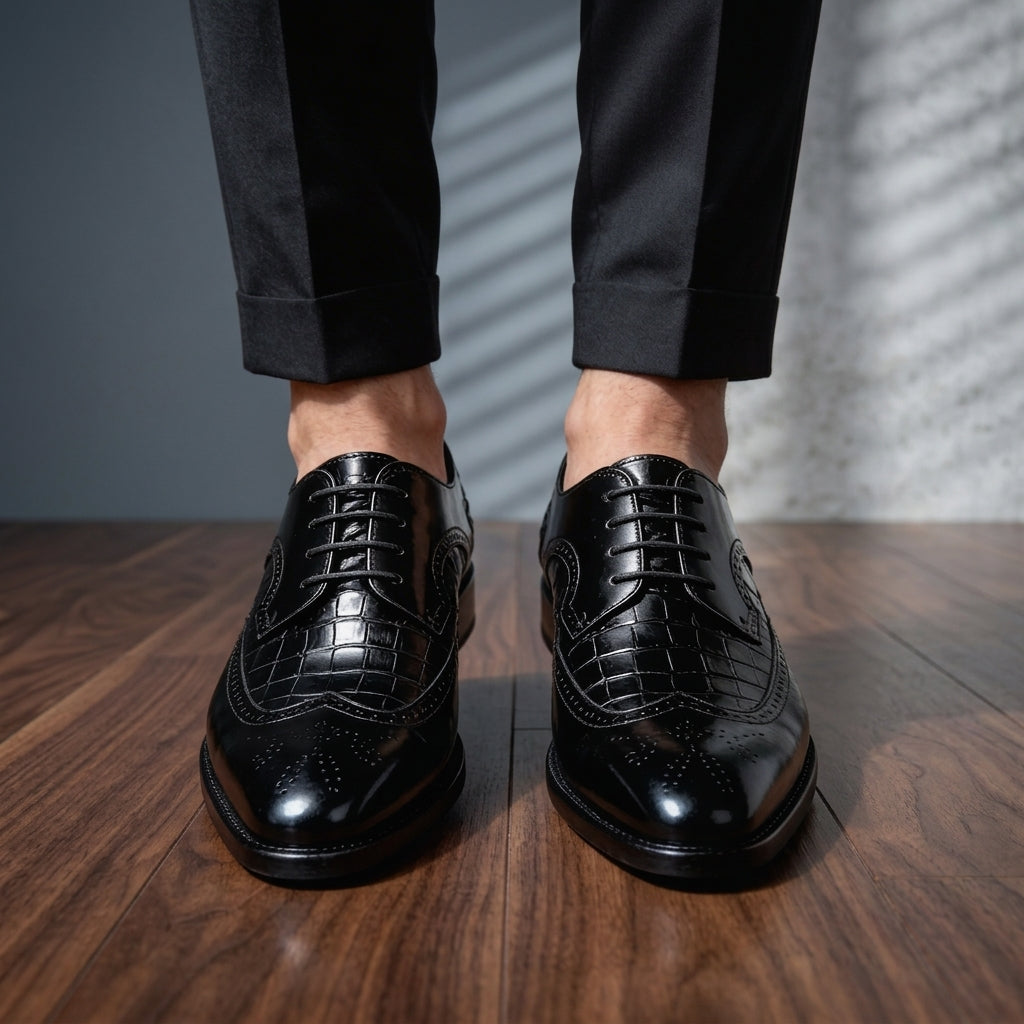 VERCELLI CROC OXFORDS