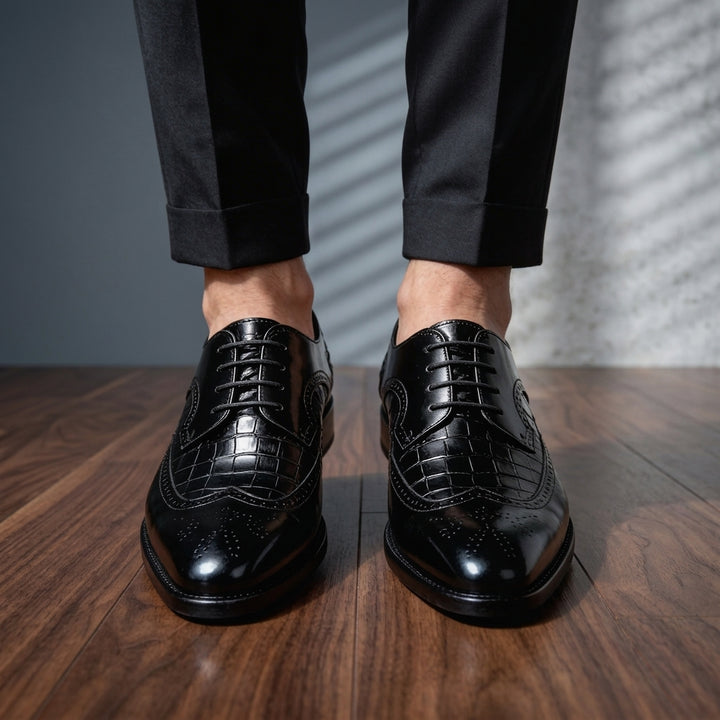 VERCELLI CROC OXFORDS