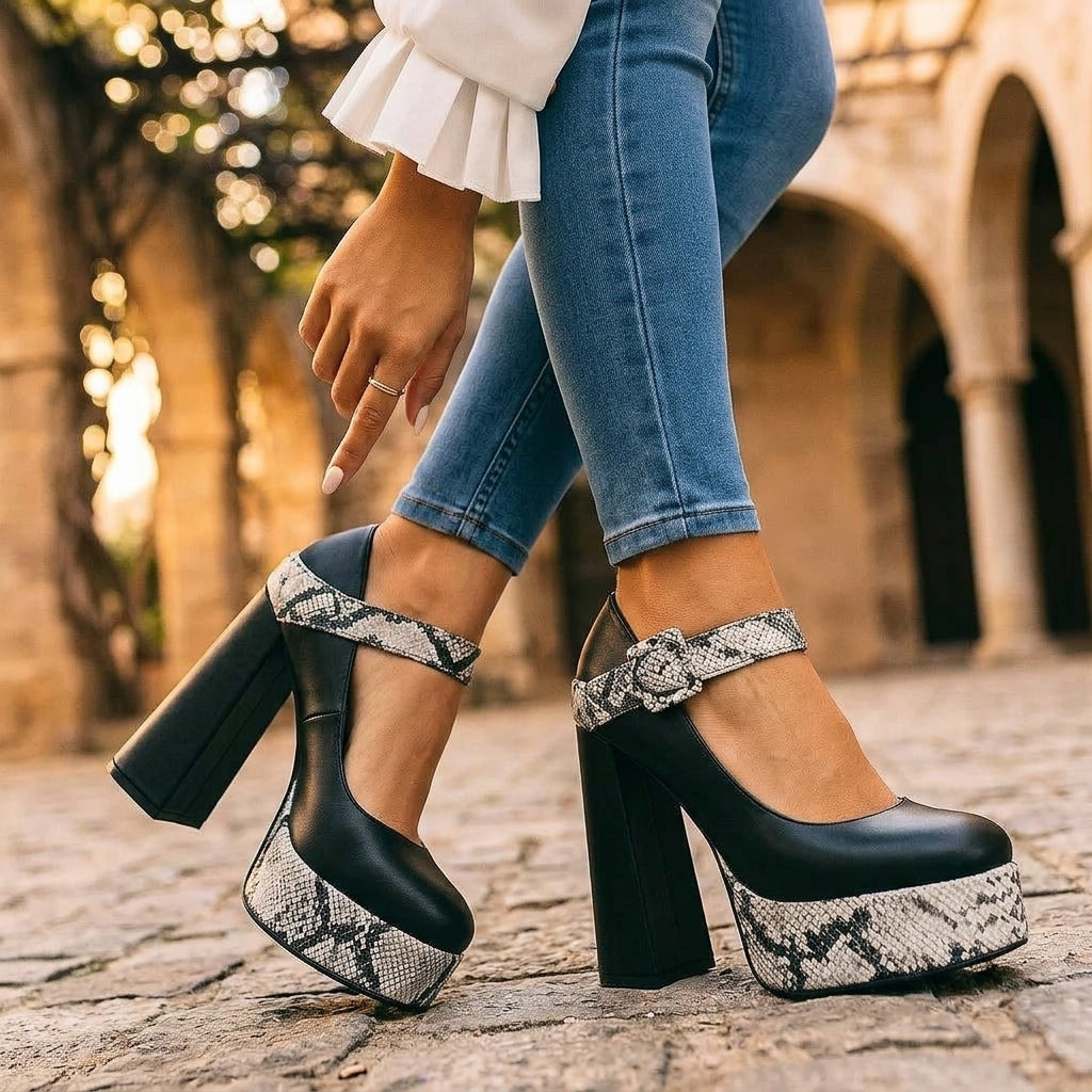 NATALIA VOSS PLATFORM HEELS
