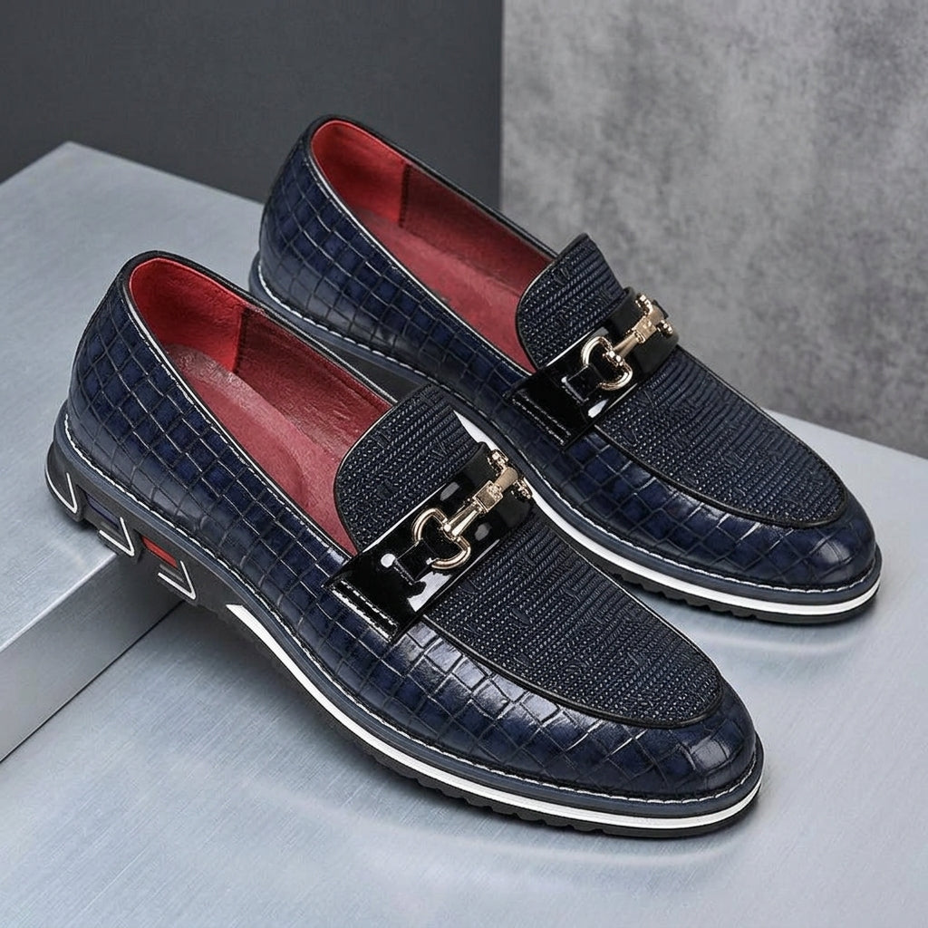 Nico Valenti Woven Loafers