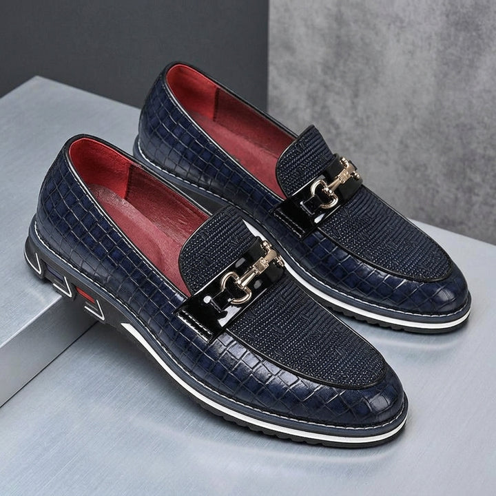 Nico Valenti Woven Loafers