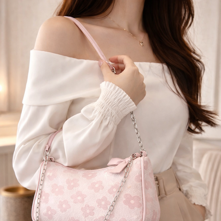 Victoria Bloom Chain Bag