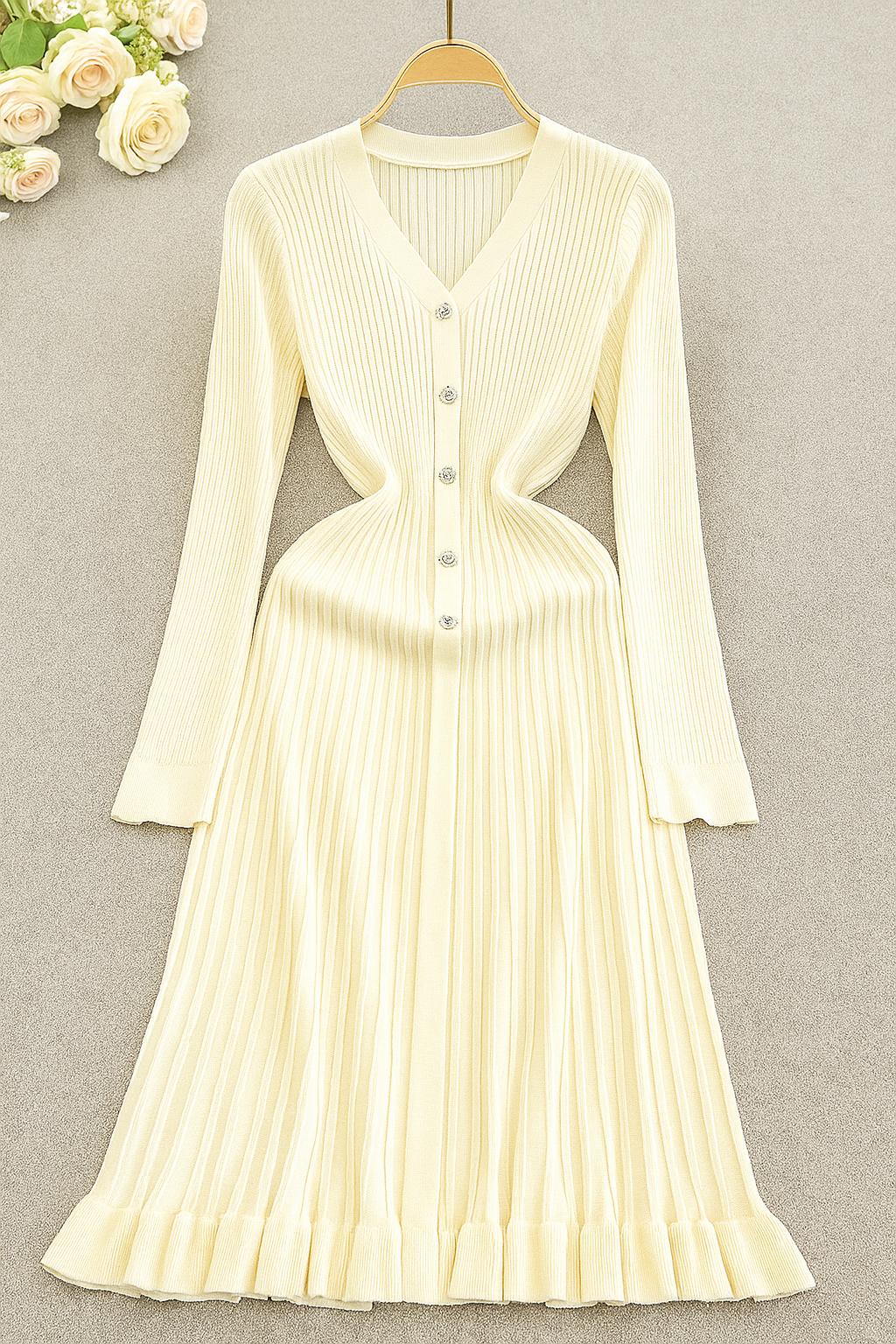 Maison Pleat Edit Dress