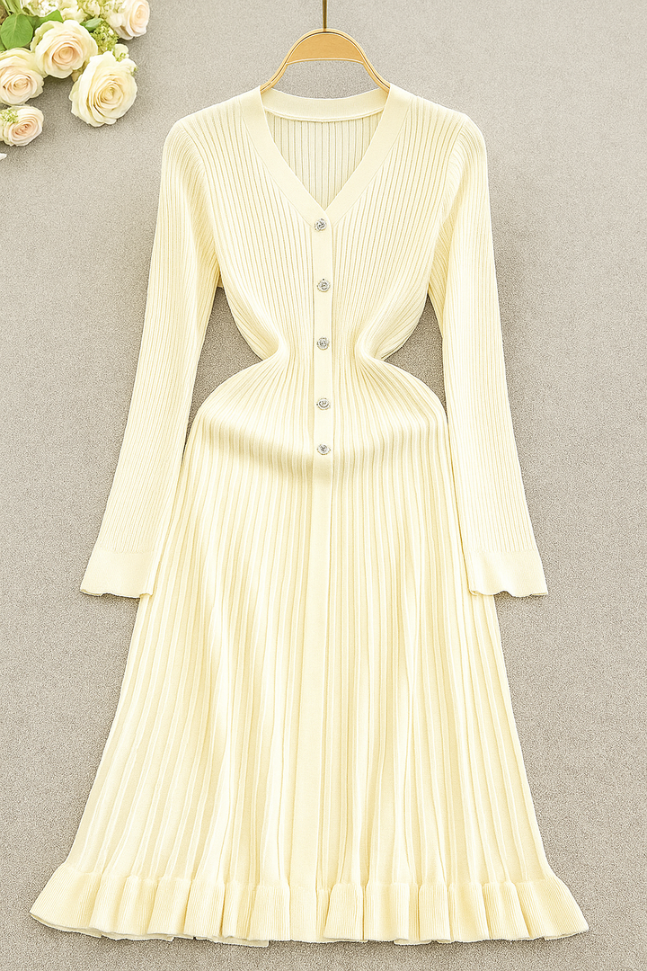 Maison Pleat Edit Dress